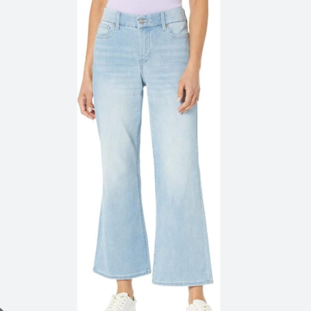 NYDJ Waist Match Relaxed Flare Hollander Jeans Size XL